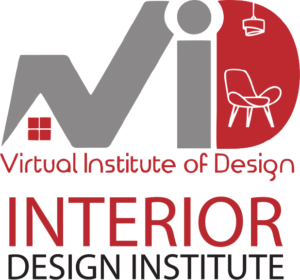 Virtual Institute of Design Logo Surat A Institute brand based in surat dealing in Interior Designing Degree Courses. 