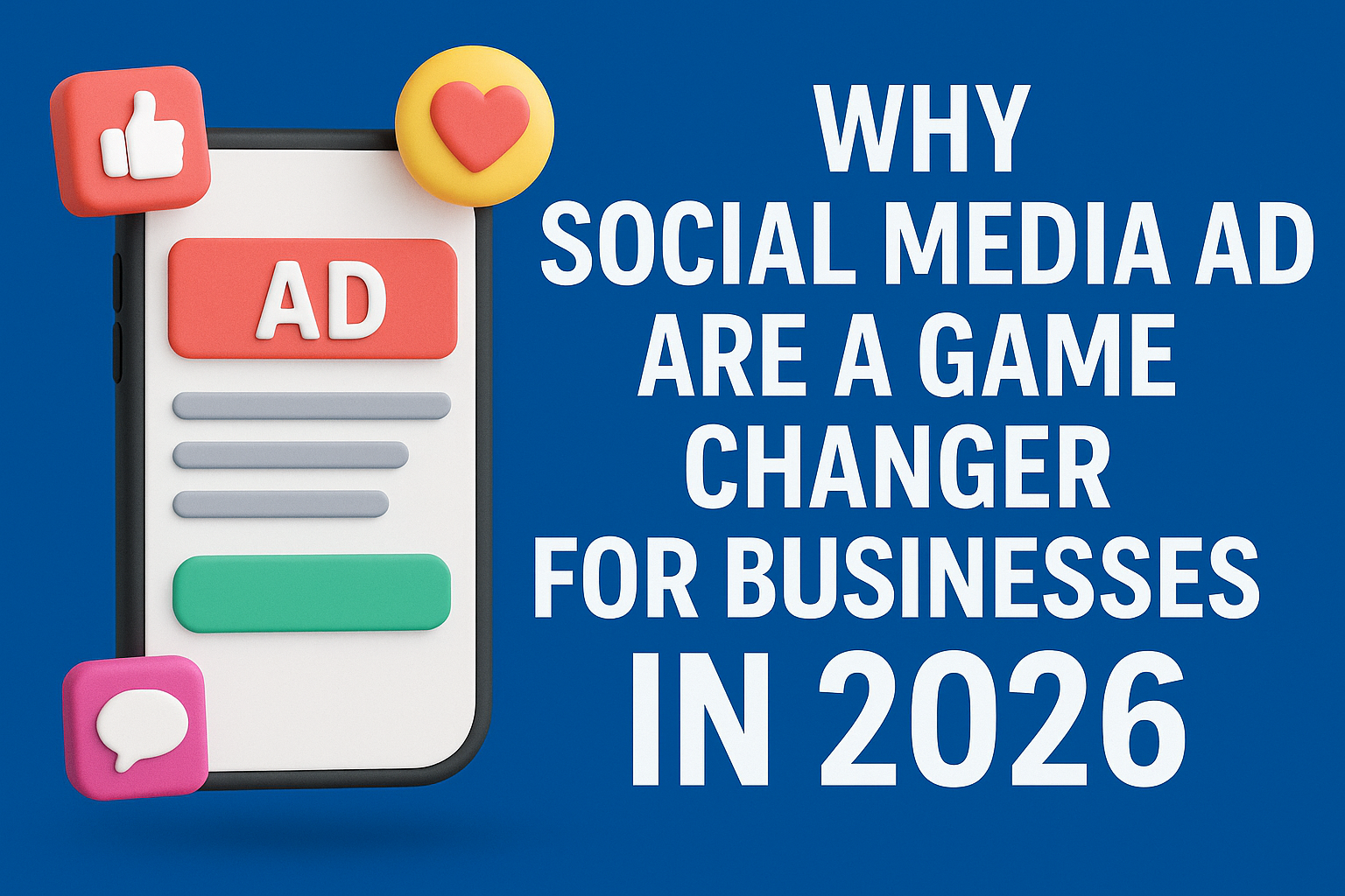 Why Social Media Ads Are a Game Changer for Businesses in 2026?