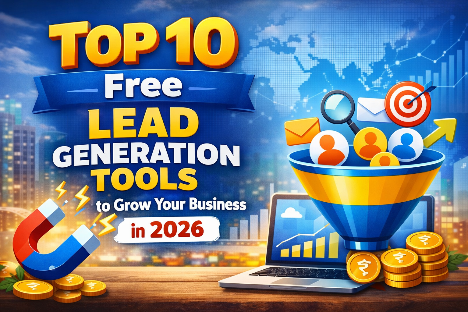 Top 10 Free Lead Generation Tools to Grow Your Business in 2026